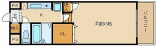 コウジィコート【4階】の間取り