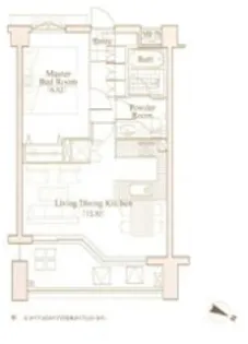 LANAI HERITAGE(ラナイヘリテイジ)【3階】の間取り
