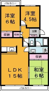 メゾン松代【3階】の間取り
