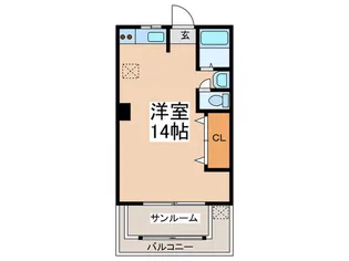 ハイムマルシェ【5階】の間取り