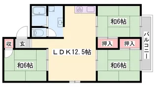 ガーデンハウス【1階】の間取り