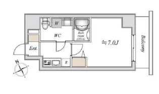 LIME RESIDENCE HIGASHINAKAYAMA【2階】の間取り