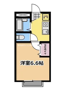 イルソーレ氷川台【2階】の間取り