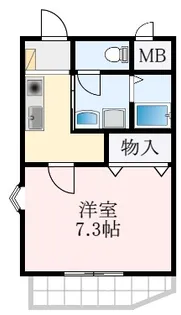 ビアンフェ【2階】の間取り