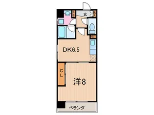 プラネシア星の子四条西洞院【7階】の間取り