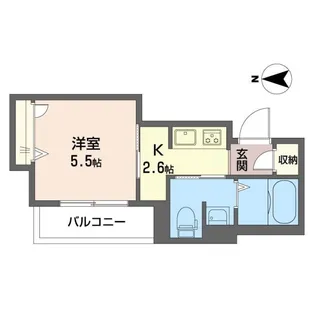 ビスタリエ南花畑【3階】の間取り