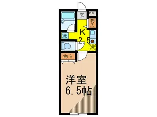 ウィステリア代々木【2階】の間取り