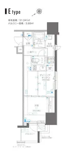 ZOOM川崎EAST【4階】の間取り