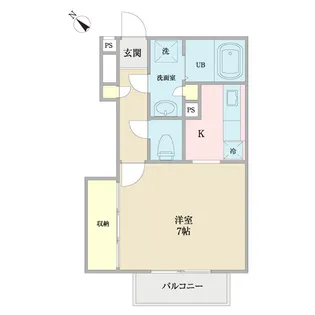 マーレ【1階】の間取り
