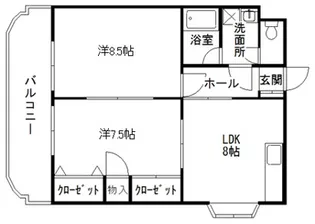 キャッスル12【1階】の間取り