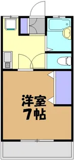 ユーハイツ【2階】の間取り
