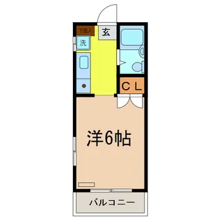 モンパレス小山5号館【2階】の間取り