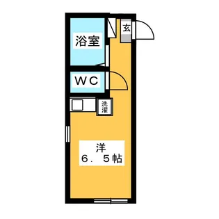 サンクレール中山【1階】の間取り