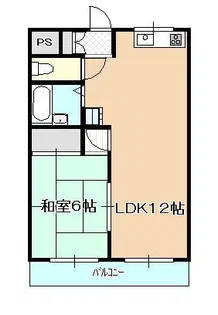 FORTUNATE【2階】の間取り