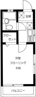ル・シャトー【2階】の間取り