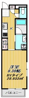 SKY第二ビル【2階】の間取り
