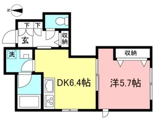 Prosperare【1階】の間取り