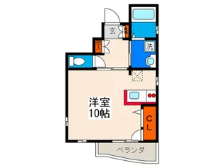 コルネッホ【1階】の間取り