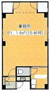 神田屋ビル【2階】の間取り