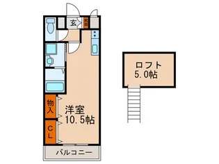 モンソーエトワール【2階】の間取り