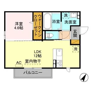 エスポワール寺尾台【2階】の間取り