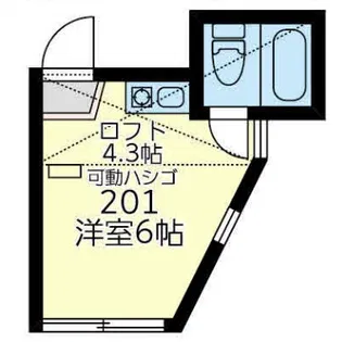 ユナイト保土ヶ谷ルートマスター【1階】の間取り
