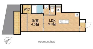 ユニヴァリィII初生(仮)【1階】の間取り