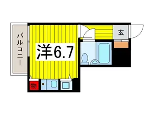 パルスクエア西川口【2階】の間取り
