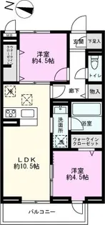 エース茜【3階】の間取り