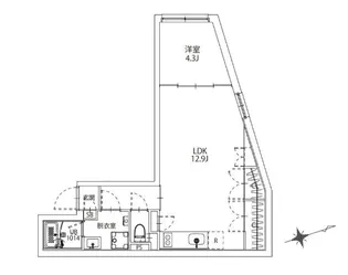 MAISHIN桜台【1階】の間取り