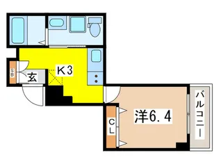 リヴシティ錦糸町四番館【1階】の間取り