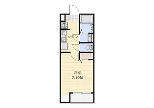 クレアパーク東村山【1階】の間取り