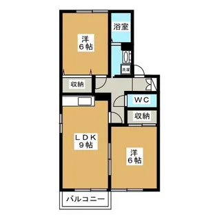 フォーラムワーゴ II【1階】の間取り