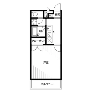 アンプルール ブワ レジェンド【2階】の間取り