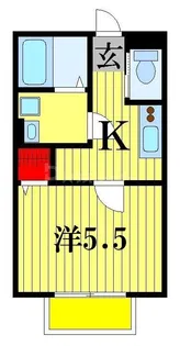 サラブレッドII【2階】の間取り
