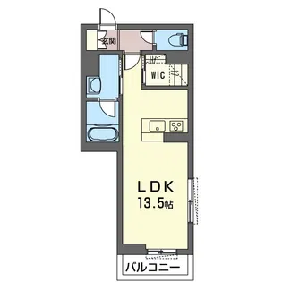 Casa felice シャーメゾン【3階】の間取り