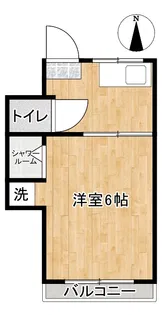 角重マンション【3階】の間取り