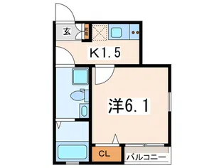 プリムロ-ズヒル弘明寺【1階】の間取り