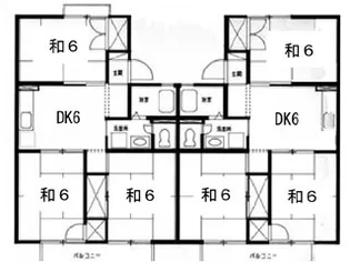 静岡県駿東郡長泉町竹原【アパート】の間取り