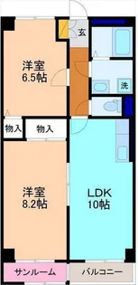 ツインボックス【3階】の間取り