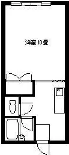 メゾン御幸【1階】の間取り