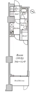 グレイスコート目黒【2階】の間取り