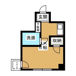 白子ビル【5階】の間取り