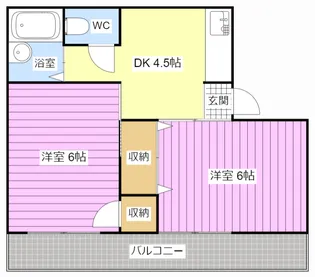 アーバン本郷A【2階】の間取り