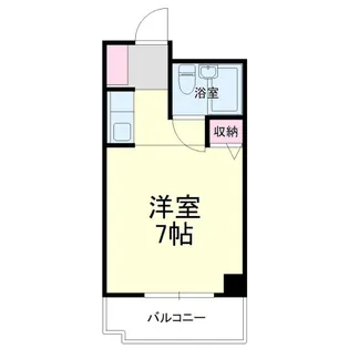 メイクスI八幡【3階】の間取り
