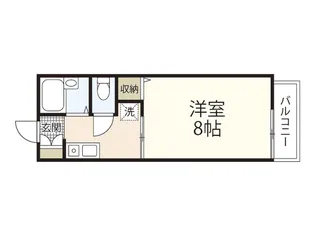 ローゼ誠【2階】の間取り