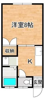 エクセレント開【1階】の間取り