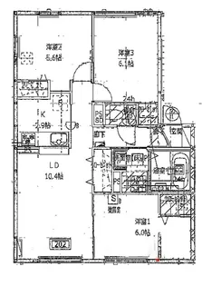 【弊社専任】春紫苑【2階】の間取り