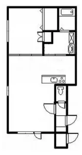 北海道上川郡美瑛町北町1【アパート】の間取り