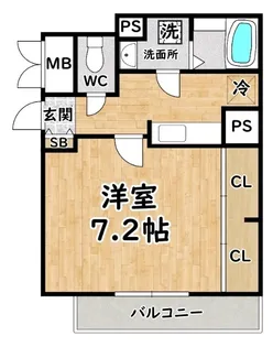 ラグーナ ルカ【1階】の間取り